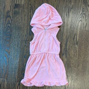 Janie and Jack Pink Hooded Cover-up